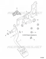 BRAKES, PEDAL AND MAITRE CYLINDRE