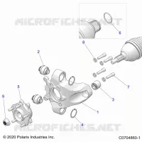 SUSPENSION, PORTE BAGAGES ARRIERE AND HUB