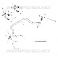 SUSPENSION, STABILISATEUR BRAS ARRIERE