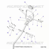 STEERING, HANDLEBAR, COLONNE DE DIRECTION