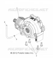 SYSTÈME DE TRANSMISSION, FRONT GEARCASE MOUNTING