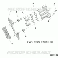 FREIN ARRIERE CALIPER