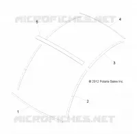 TOIT TRIM, 2 PASSENGER