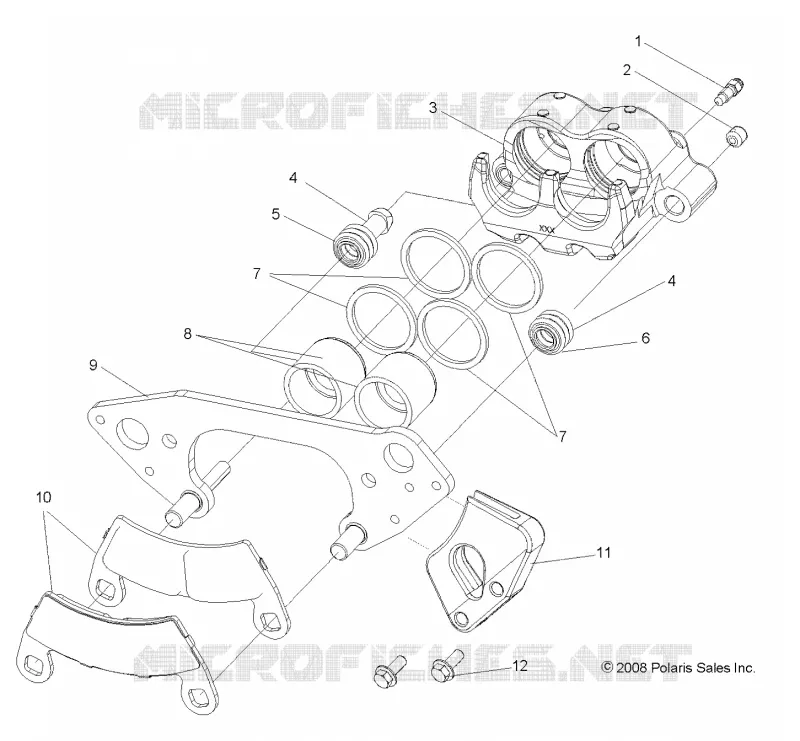FREIN AVANT CALIPER