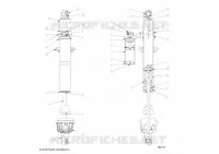 SUSPENSION, AMORTISSEUR AVANT INTERNALS