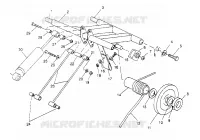 BRAS DE SUSPENSION ARRIERE STORM 0950782, STORM SKS 0950582,  EURO STORM E950 (4929012901B014)