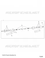 DRIVE TRAIN, HALF ARBRE DE TRANSMISSION ARRIERE
