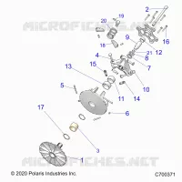 SYSTÃˆME DE TRANSMISSION, PRIMARY CLUTCH