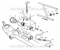 RESERVOIR D'HUILE 6X6 400L W968740 and 6X6 400L Norwegian N968740 (4935963596A014)