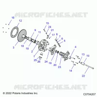 SYSTÃˆME DE TRANSMISSION, PRIMARY CLUTCH
