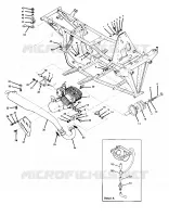 SUPPORTS MOTEUR ET ECHAPPEMENT TRAIL BLAZER (4919761976005A)