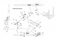TRIANGLES DE SUSPENSIONS AVANT ET BIELLETTES DE DIRECTION