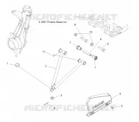 SUSPENSION, A-ARM and SUPPORT MOUNTING