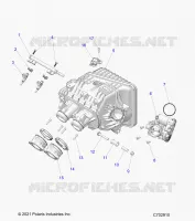 ENGINE, INTAKE MANIFOLD, CORPS DE PAPILON, FUEL RAIL