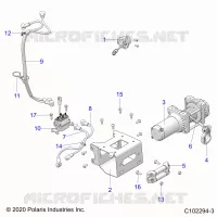 CHASSIS, TREUIL