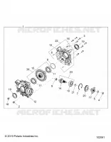 SYSTÃˆME DE TRANSMISSION, REAR GEARCASE INTERNALS