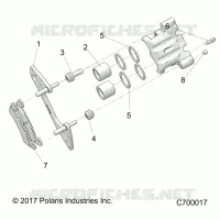 FREIN AVANT CALIPER