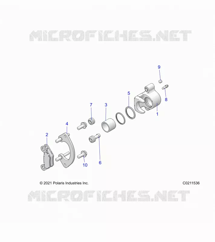 FREIN AVANT CALIPER