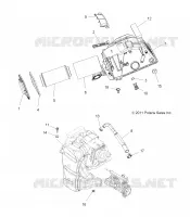 MOTEUR, PRISE D'AIR