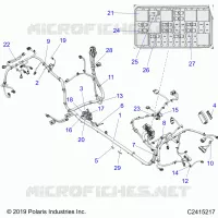 FAISCEAU ELECTRIQUE, CHASSIS