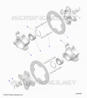 SUSPENSION AVANT CARRIER AND HUB