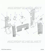 CARROSSERIE ARRIERE CLOSEOFF, SIDE PANELS -Z22RGE2KAG/BG/RGK2KAN/BN (C703162)