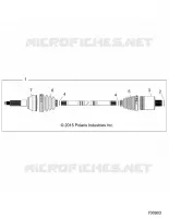 DRIVE TRAIN, TRANSMISSION ARRIERE SHAFT