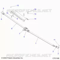 SYSTÃˆME DE TRANSMISSION, PROP SHAFT