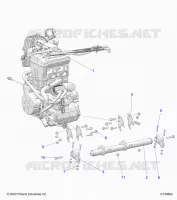 MOTEUR, MOUNTING &amp; LONG BLOCK