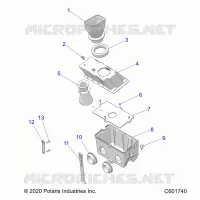 MOTEUR, AIR BOX