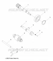 SYSTÈME DE TRANSMISSION, BARILLET DE SELECTION