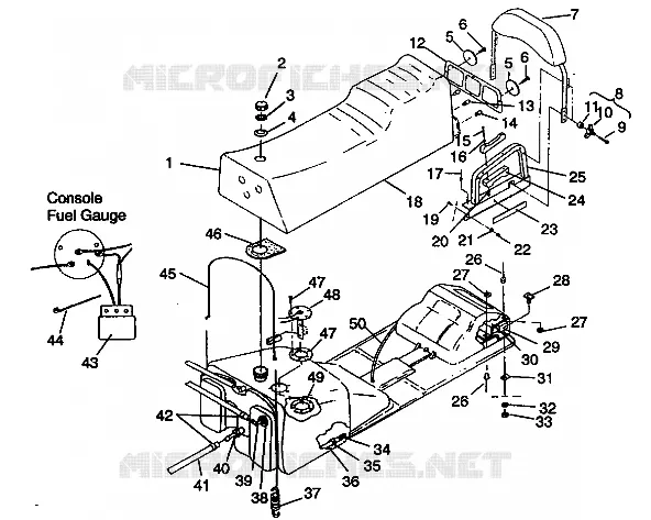 SIEGE ET RESERVOIR CLASSIC TOURING 0942875 (49274027400006)