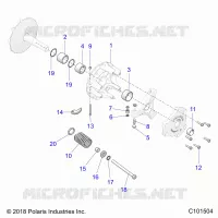 SYSTÃˆME DE TRANSMISSION, PRIMARY CLUTCH