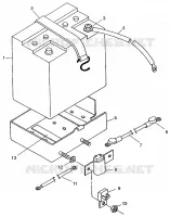 SUPPORT BATTERIE LITE DELUXE 0963431 (4938273827A013)