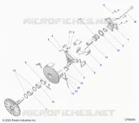 SYSTÃˆME DE TRANSMISSION, PRIMARY CLUTCH
