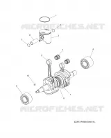 ENGINE, PISTON ET VILEBREQUIN