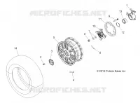ROUES, FRONT and HUB