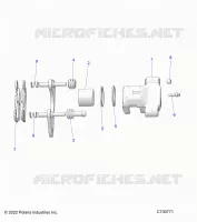 FREIN AVANT CALIPER