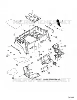 CARROSSERIE ARRIERE RACK AND FENDERS