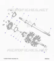 DRIVE TRAIN, JACKSHAFT AND ARBRE DE TRANSMISSION