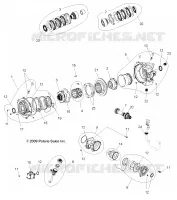 SYSTÈME DE TRANSMISSION, FRONT PONT INTERNALS