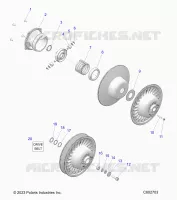 SYSTÃˆME DE TRANSMISSION, CLUTCH, SECONDARY
