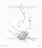 SYSTÃˆME DE TRANSMISSION, FRONT GEARCASE MOUNTING
