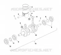 PISTON ET VILEBREQUIN