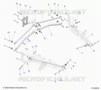 SUSPENSION ARRIERE TRAILING ARMS MOUNTING
