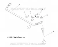 SUSPENSION, REAR BARRE STABILISATRICE
