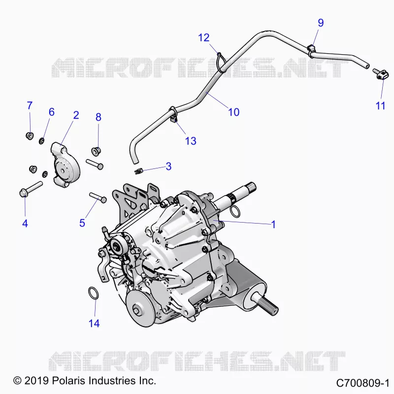 SYSTÃˆME DE TRANSMISSION, MAIN GEARCASE MOUNTING