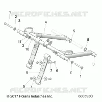SUSPENSION, TORQUE ARM, FRONT