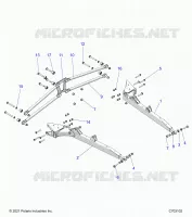 SUSPENSION ARRIERE CONTROL ARMS