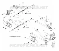 SUSPENSION AVANT CONTROL ARMS